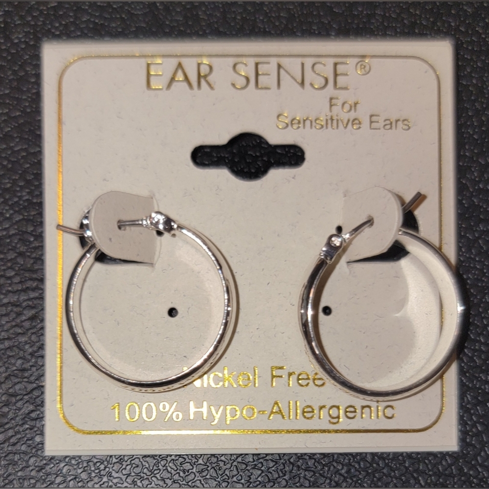 Silver Hoop Earrings